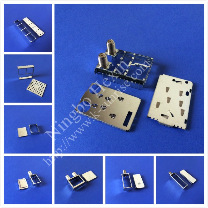 rf metal shielding box for pcb board 