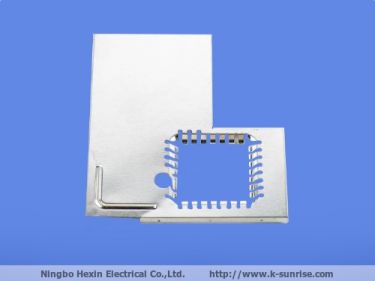 pcb shield cover for IC heat sink