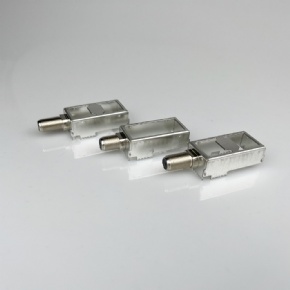 F Connector with board level shielding