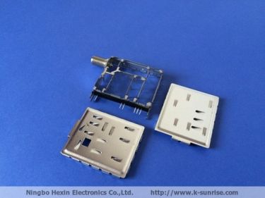 1.2g metal shielding cover for pcb mount