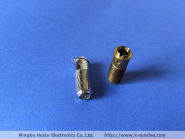 Copper  F connector 25mm