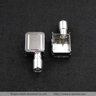 20.8IEC connector with shielding can