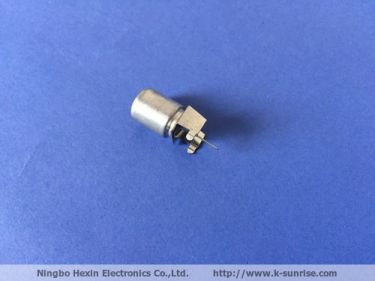right angle 90 IEC connector with brackets for pcb mount