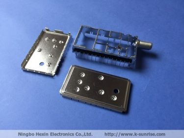 Customized metal tuner parts for DVB-T set top box