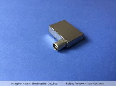 IEC PAL connector with Shield can assembly