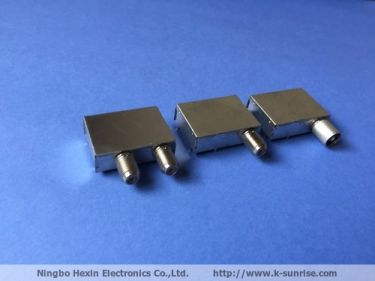 RF connector with shielding