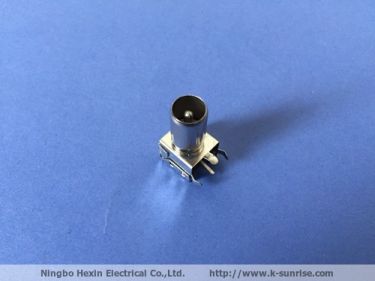 IEC male din jack for pcb mount