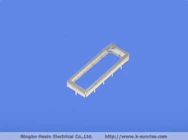 Metal shielding with hole for pcb board