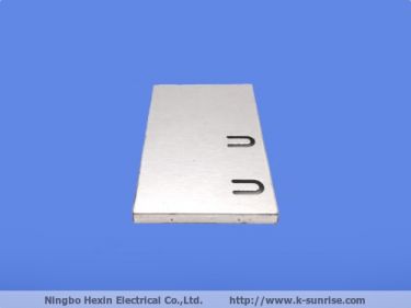 metal shielding with heat sink