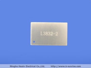 Laser etching RF shield cover