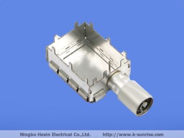 PAL connector and shielding frame
